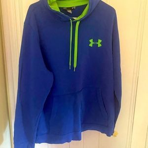 under armour Blue  Long Sleeve hoody size large unisex